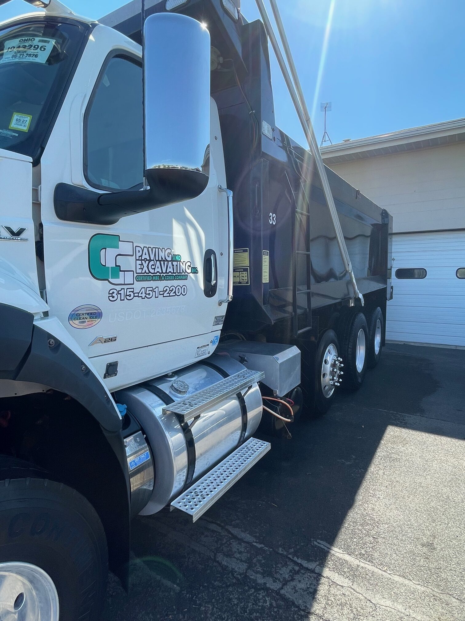 Dump Truck Driver Side 